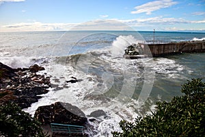 Marina entrance - Nervi