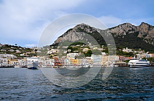 Marina Grande on the Island of Capri, Italy