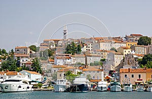 Marina and historical center of Vrsar