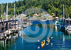 Marina Kayaks Reflection Gig Harbor Washington