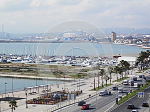 Marina in La Linea de Concepcion