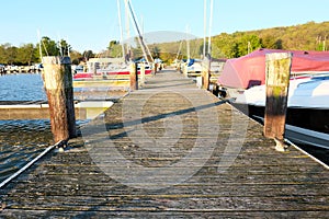 Marina on Lake Cayuga