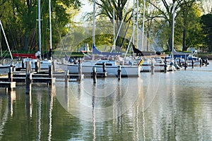 Marina on Lake Cayuga