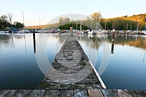 Marina on Lake Cayuga photo