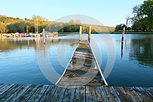 Marina on Lake Cayuga