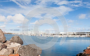 Marina Lanzarote in Arrecife, Lanzarote.