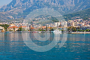 Marina in Makarska. Croatia