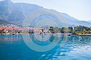 Marina in Makarska. Croatia