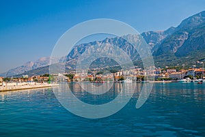 Marina in Makarska. Croatia