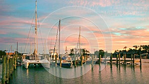 Marina in Manteo North Carolina Outer Banks