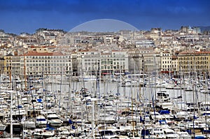 Marina in Marseille,France