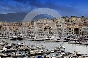 Marina in Marseille,France