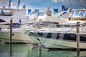 Marina in Miami Florida