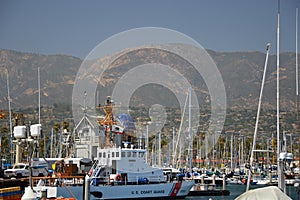 Marina at the Pacific in Downtown Santa Barbara, California