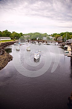 Marina at Perkins Cove in Oginquit Maine photo