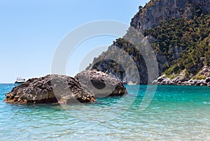 Marina Piccola on Capri Island, Italy photo