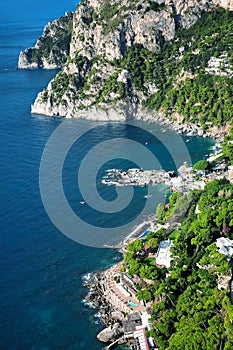 Marina Piccola, Island Capri, Gulf of Naples, Italy, Europe