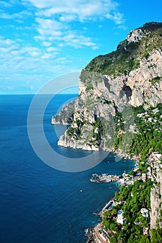 Marina Piccola, Island Capri, Gulf of Naples, Italy, Europe