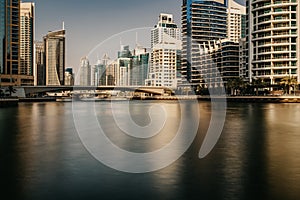 Marina Promenade in Dubai city, UAE