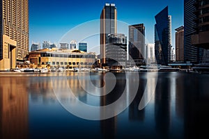 Marina Promenade in Dubai city, UAE