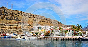 Marina of Puerto de Mogan, Gran Canaria,