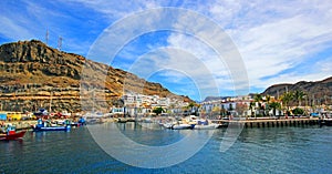 Marina of Puerto de Mogan, Gran Canaria,