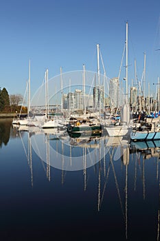 Marina Reflections, False Creek, Vancouver