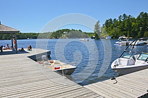 Marina, Rosseau, Muskoka, Ontario, Canada