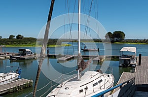 Marina on the Sacramento River Delta, Bethel Island