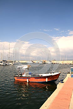Marina seaport