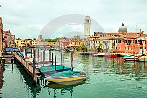 Marina in Venice, Italy