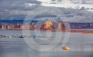 Marina at Wahweap in Lake Powell Arizona