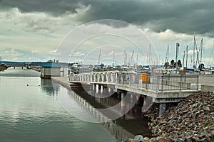 Marina walkway and dock