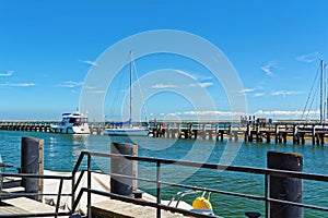 Marina in Warnemuende, Germany