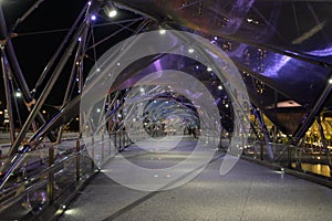 Marinabay Helix bridge Singapore