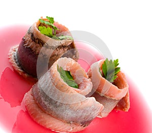 Marinaded herring