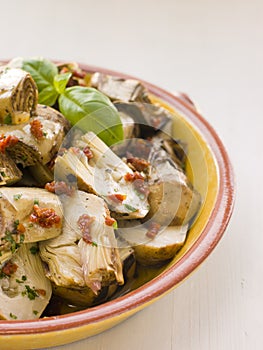 Marinated Baby Artichoke Salad