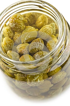 Marinated capers