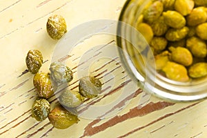 Marinated capers