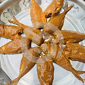 Marinated fish for frying