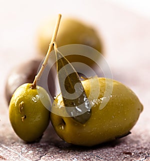 Marinated Greek Olives photo