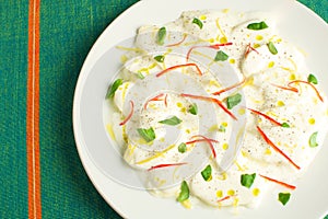 Marinated mozarella