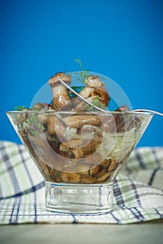 Marinated mushrooms