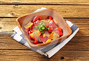 Marinated peppers