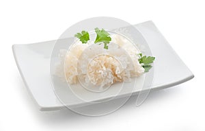 Marinated snow fungus