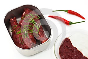 Marinated tandoori