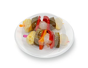 Marinated vegetable