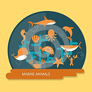 Marine animals
