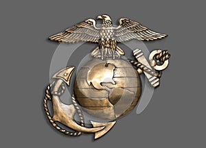 Marine Eagle ,Globe and Anchor.