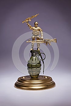 Marine Grenade Display